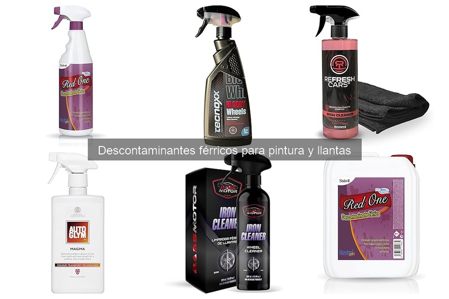 Elige el Mejor Descontaminante Férrico para Tus Llantas