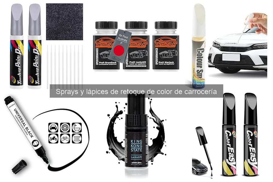 Errores comunes al aplicar sprays de retoque en el coche