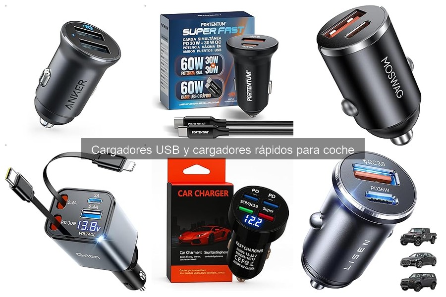 Errores comunes al comprar cargadores USB para coche