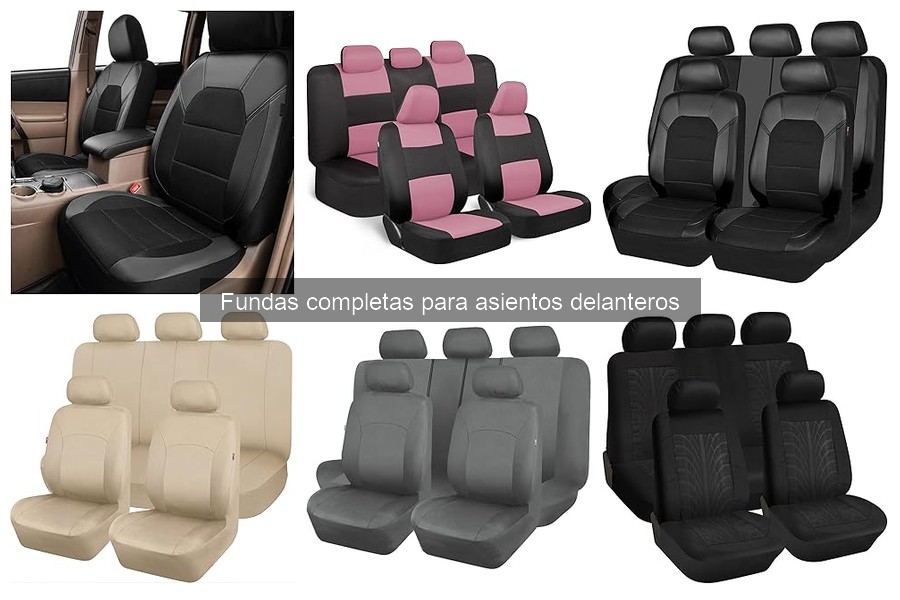 Errores comunes al comprar fundas para asientos delanteros