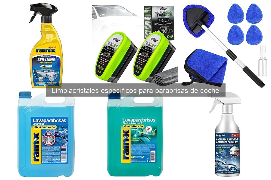 Errores comunes al elegir limpiacristales para parabrisas