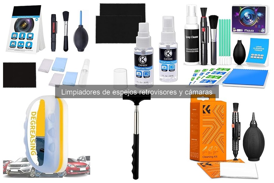 Errores comunes al elegir limpiadores de espejos y cámaras