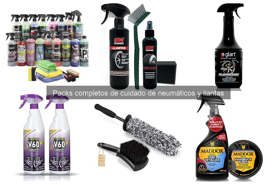 Errores comunes al elegir packs de cuidado de neumáticos