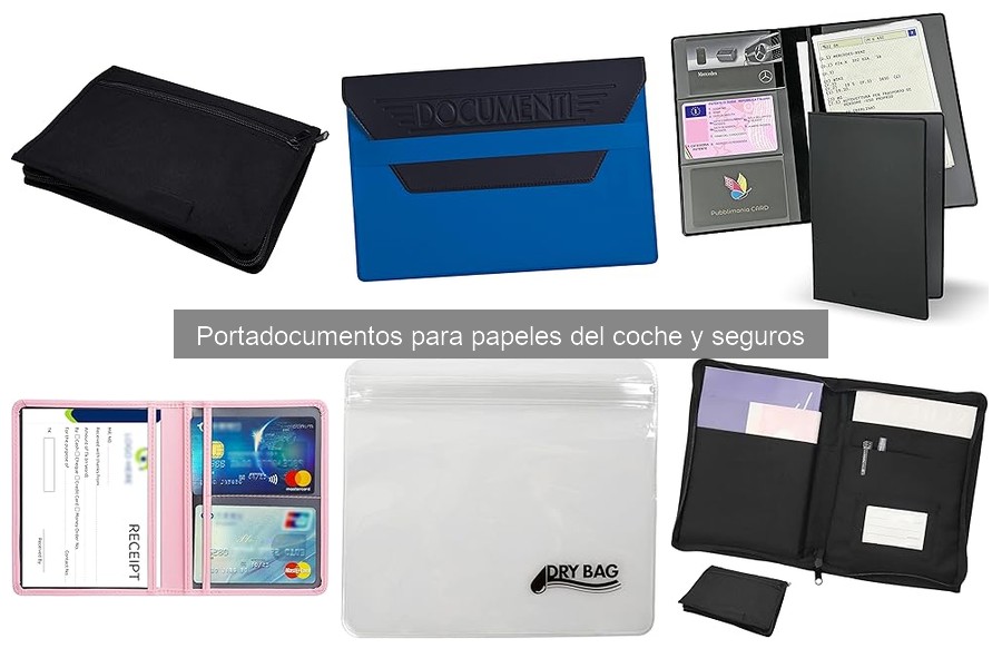 Errores comunes al elegir portadocumentos para coche