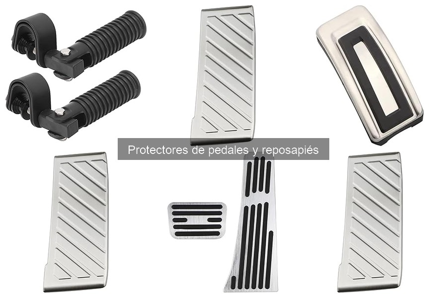 Errores comunes al elegir protectores de pedales y reposapiés