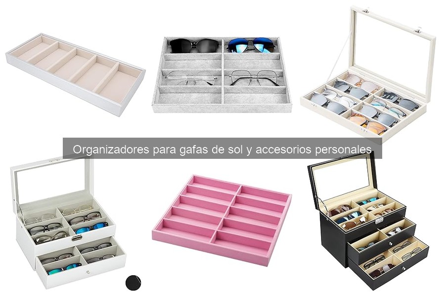 Errores comunes al elegir un organizador de gafas de sol