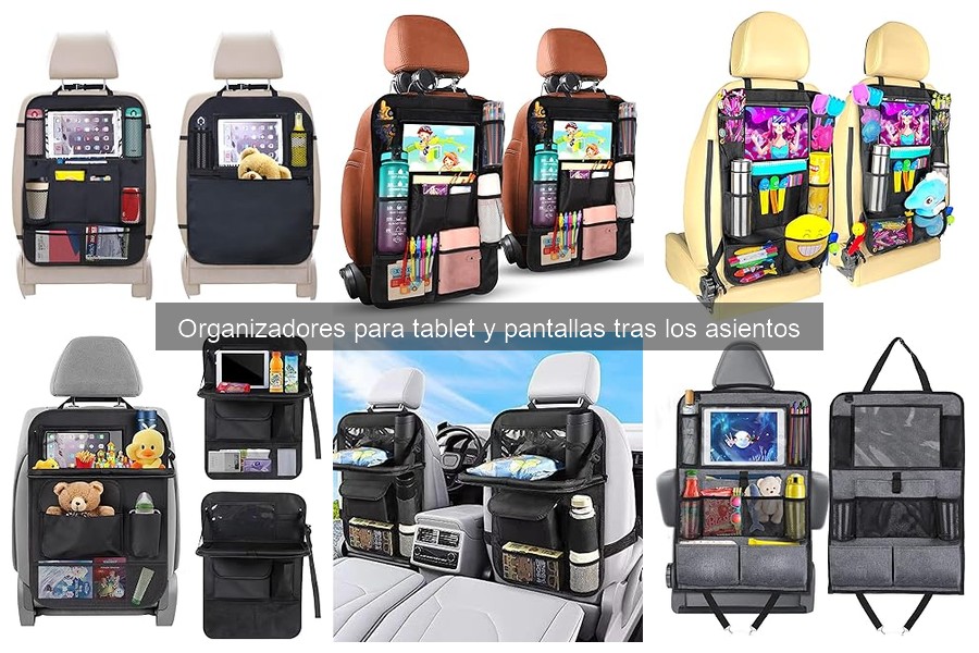 Errores comunes al elegir un organizador de tablet para coche