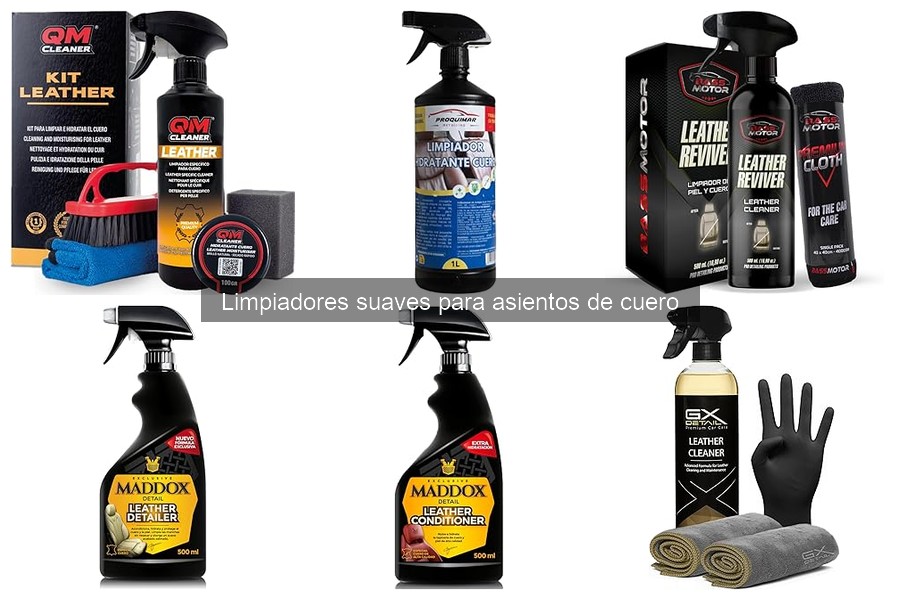 Errores comunes al limpiar asientos de cuero en tu coche