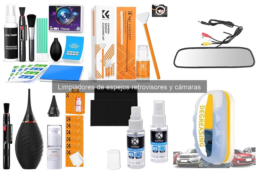 Errores comunes al limpiar espejos y cámaras de coches