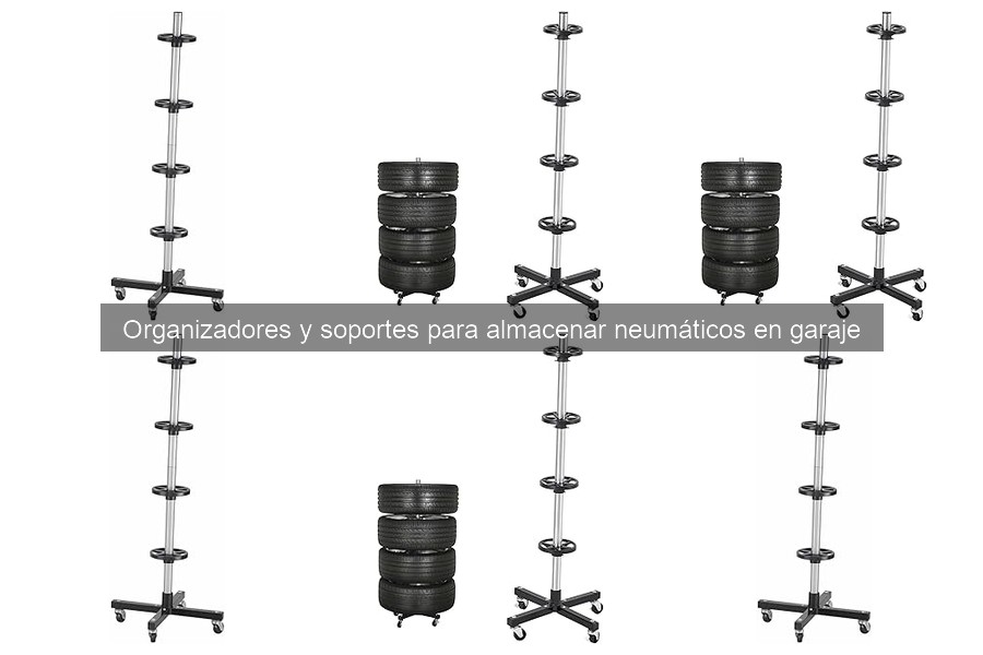 Errores comunes al organizar neumáticos en el garaje