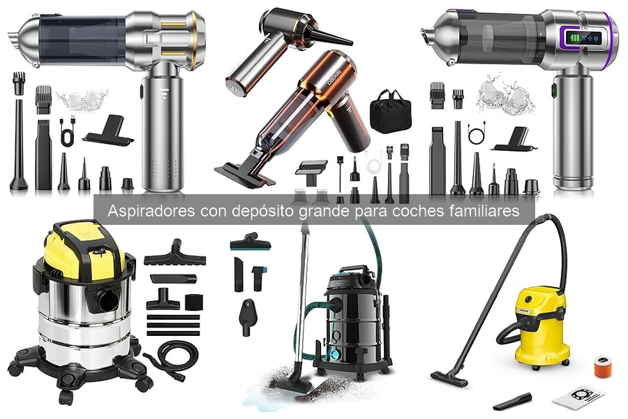 Errores comunes al usar aspiradores de depósito grande para coches