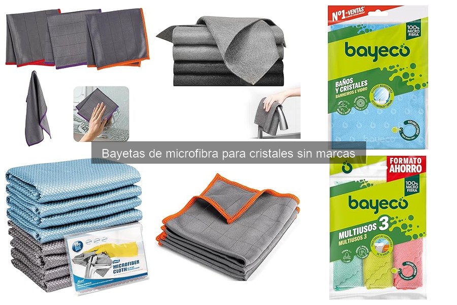 Errores comunes al usar bayetas de microfibra para cristales