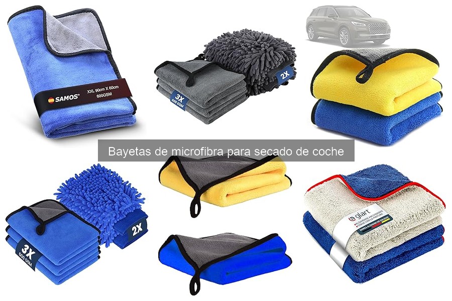 Errores comunes al usar bayetas de microfibra para el coche