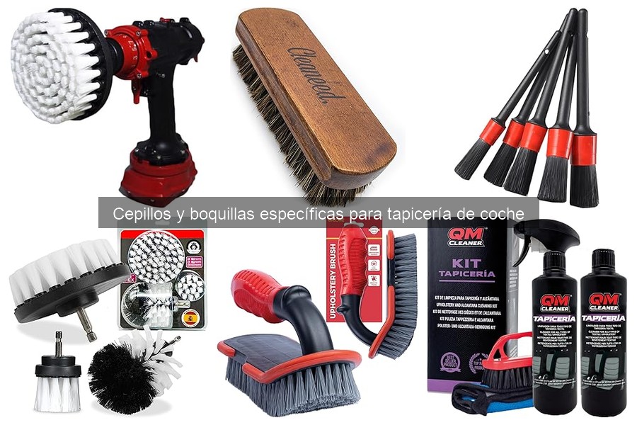 Errores comunes al usar cepillos y boquillas para tapicería