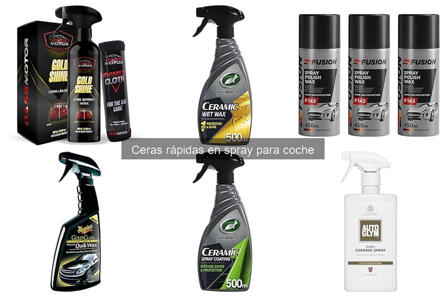 Errores Comunes al Usar Ceras Rápidas en Spray para Coche