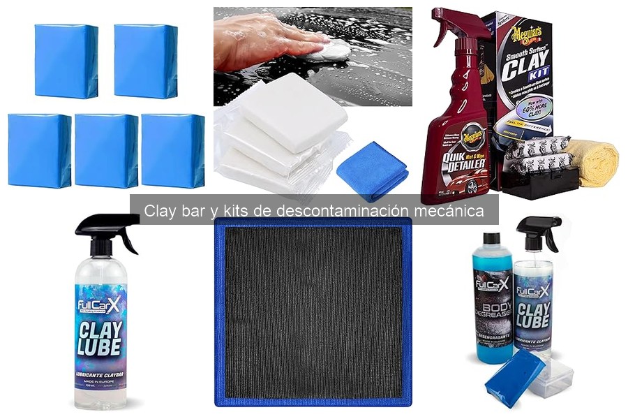 Errores comunes al usar clay bar para el cuidado del coche
