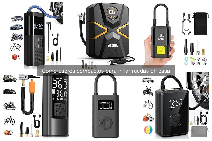 Errores comunes al usar compresores compactos para inflar ruedas