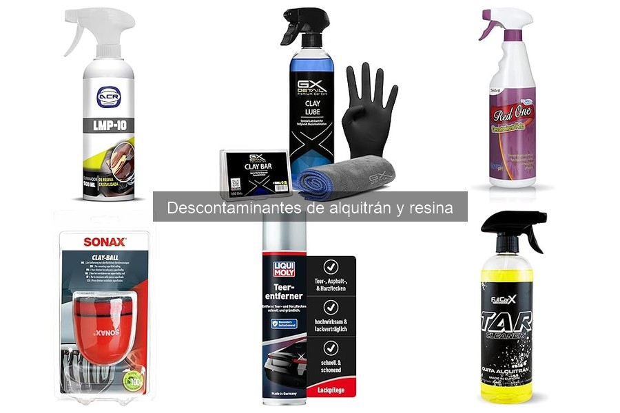 Errores comunes al usar descontaminantes de alquitrán y resina