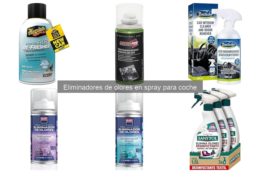Errores comunes al usar eliminadores de olores en spray para coche