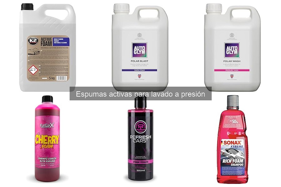 Errores comunes al usar espumas activas para lavado a presión