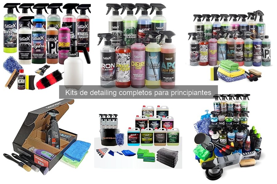 Errores comunes al usar kits de detailing para principiantes