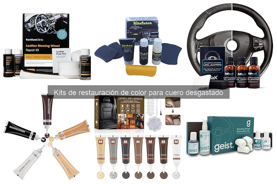 Errores comunes al usar kits de restauración de cuero