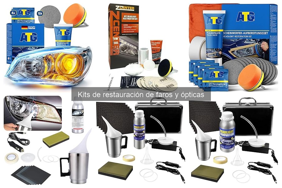 Errores comunes al usar kits de restauración de faros