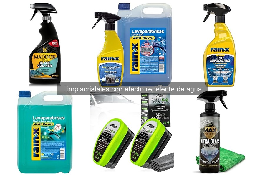 Errores Comunes al Usar Limpiacristales Repelentes de Agua