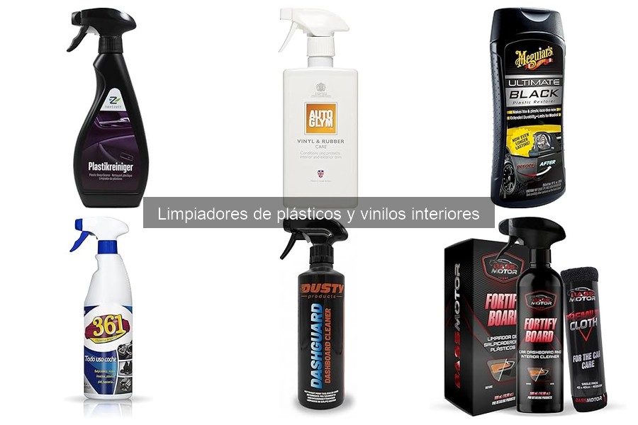 Errores comunes al usar limpiadores de plásticos interiores