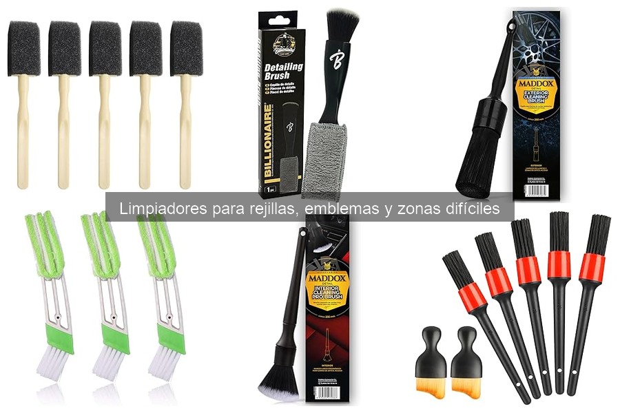 Errores comunes al usar limpiadores de rejillas y emblemas