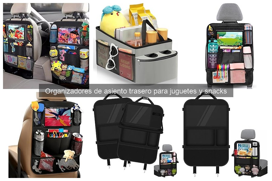 Errores comunes al usar organizadores de asiento trasero