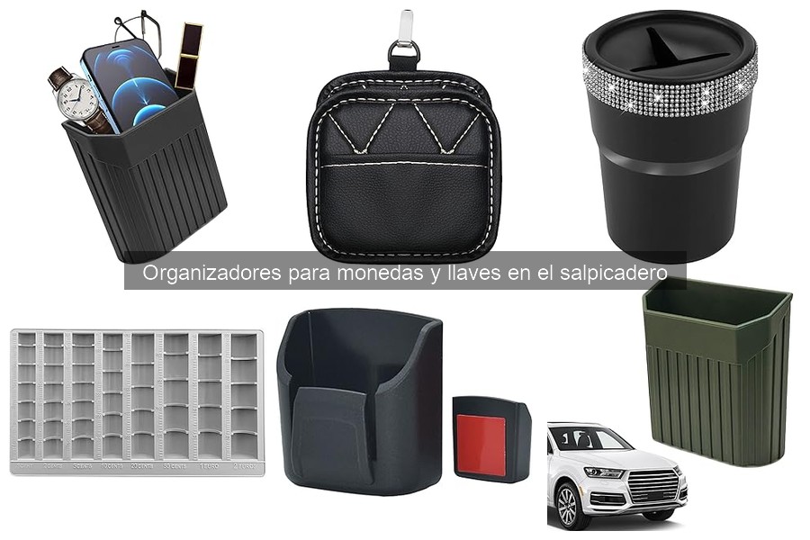 Errores comunes al usar organizadores de monedas y llaves en coches