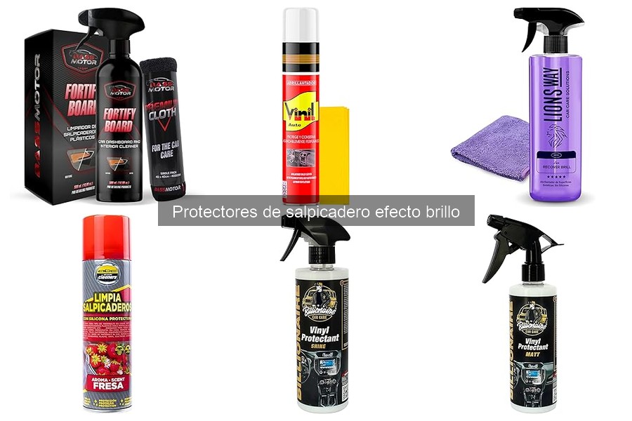 Errores comunes al usar protectores de salpicadero brillo