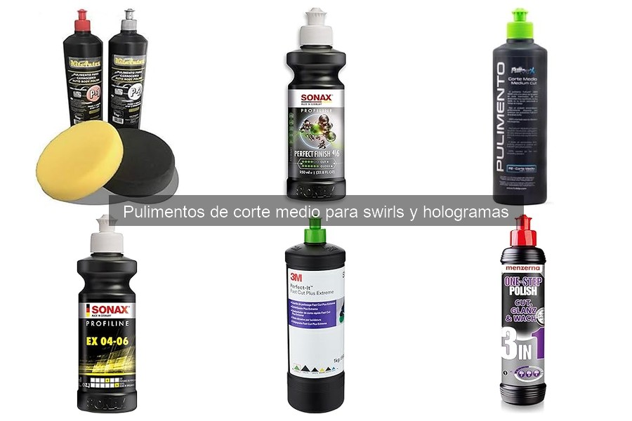 Errores comunes al usar pulimentos de corte medio