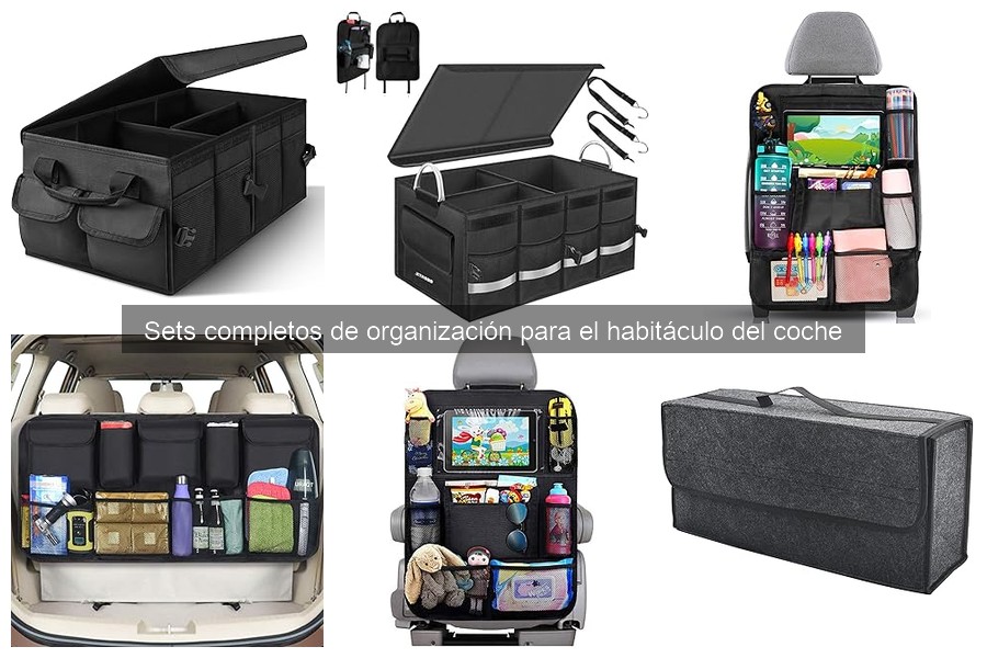 Errores comunes al usar sets de organización en el coche