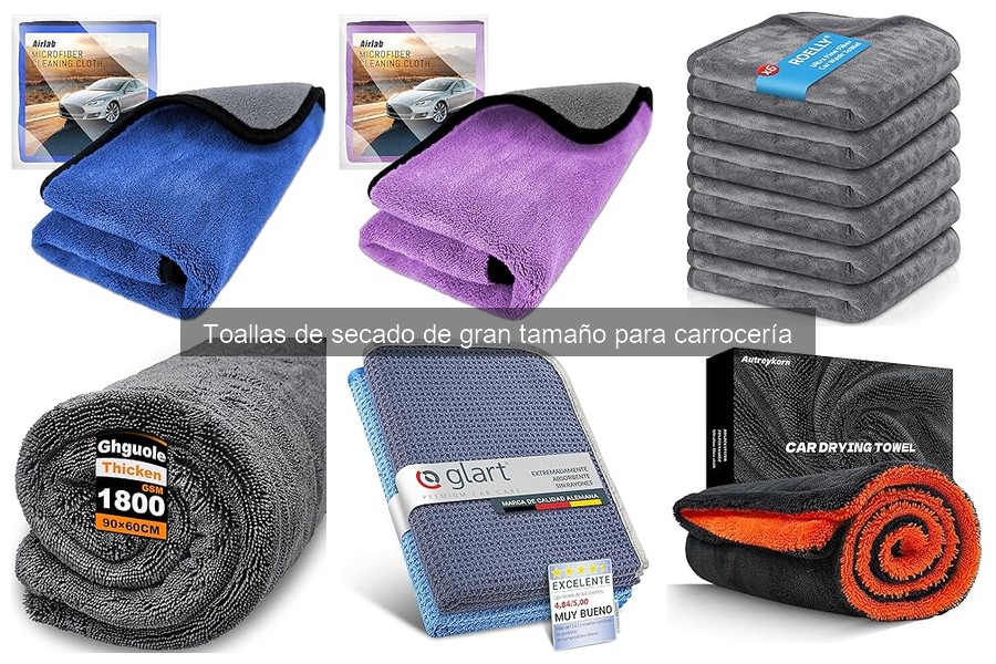 Errores comunes al usar toallas de secado para carrocería