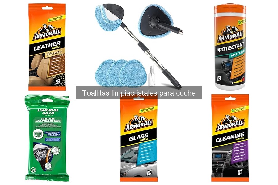 Errores comunes al usar toallitas limpiacristales para coche