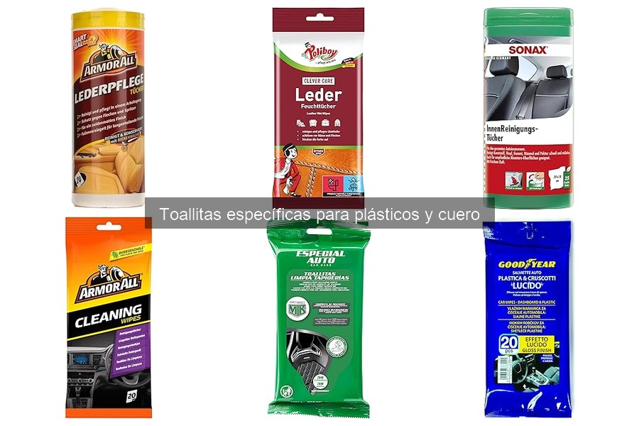 Errores comunes al usar toallitas para plásticos y cuero