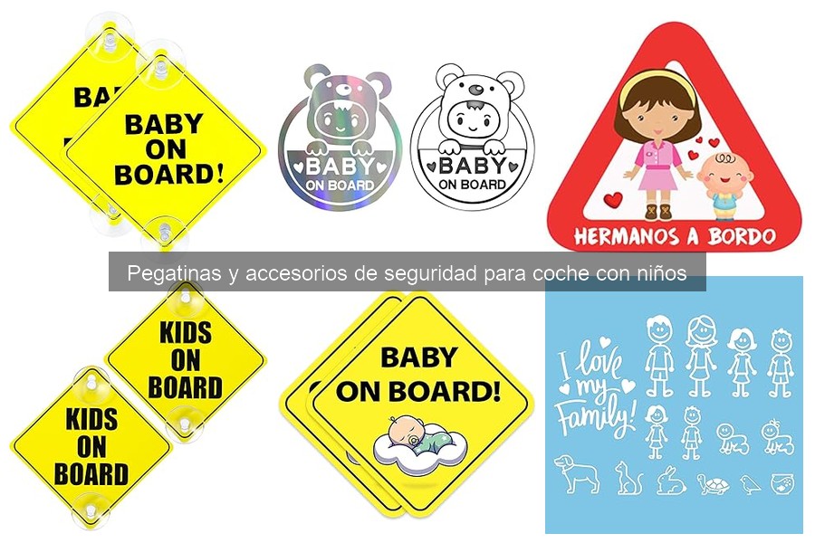 Errores comunes con pegatinas de seguridad para coches con niños