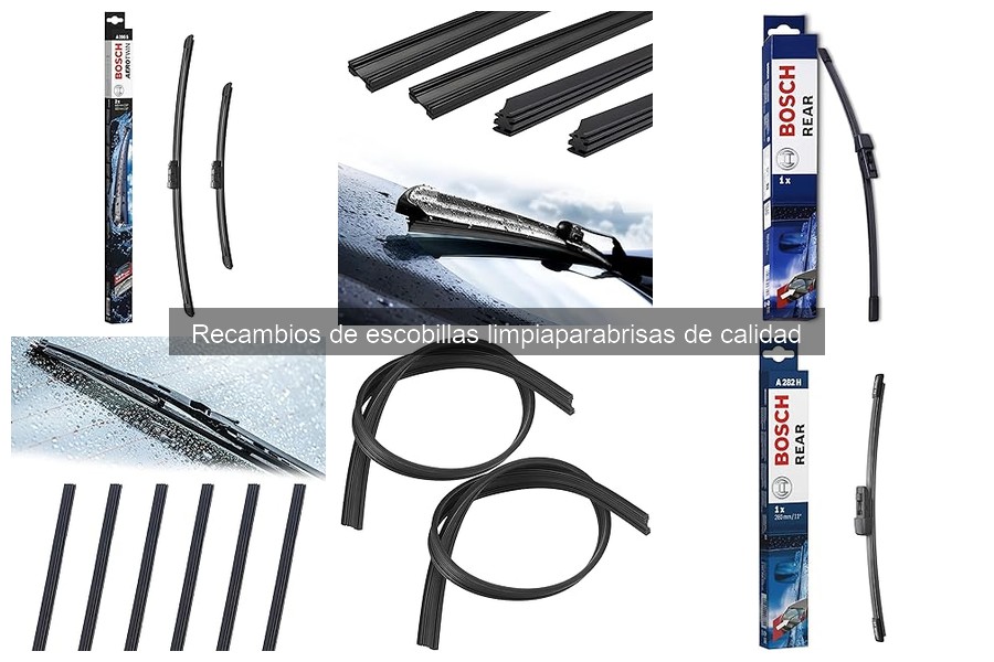 Escobillas limpiaparabrisas para climas extremos: ¡elige las mejores!
