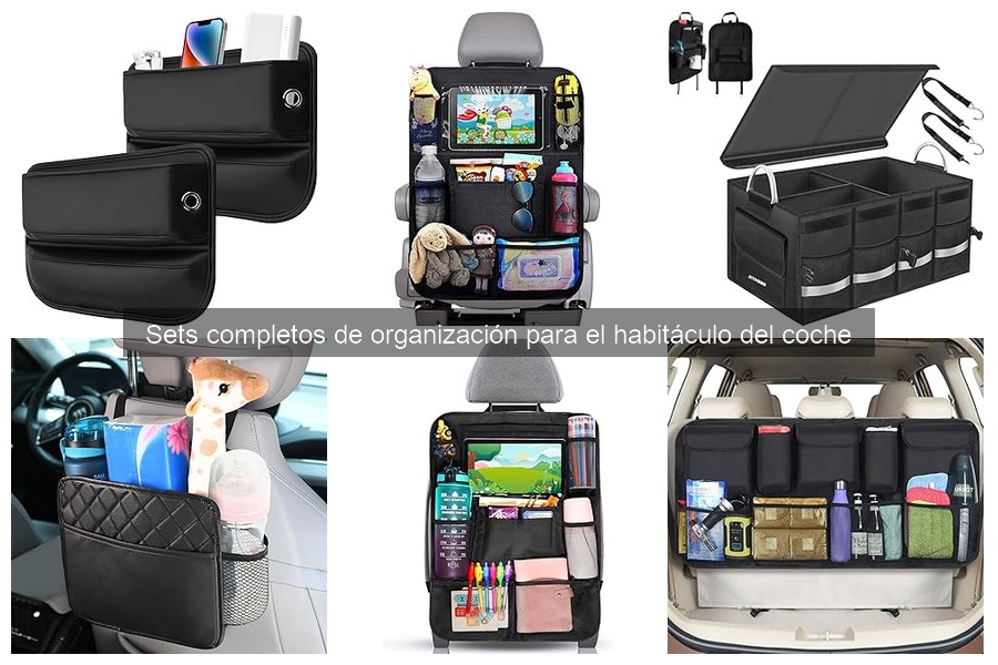 Espacio de los sets de organización para el coche: guía completa