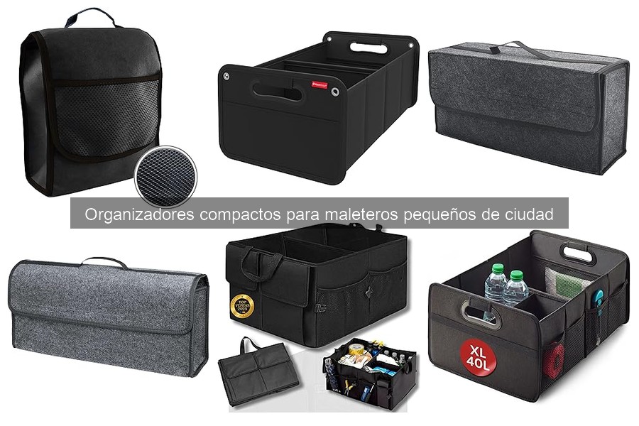 Estilos de Organizadores para Maleteros de Coche Compactos