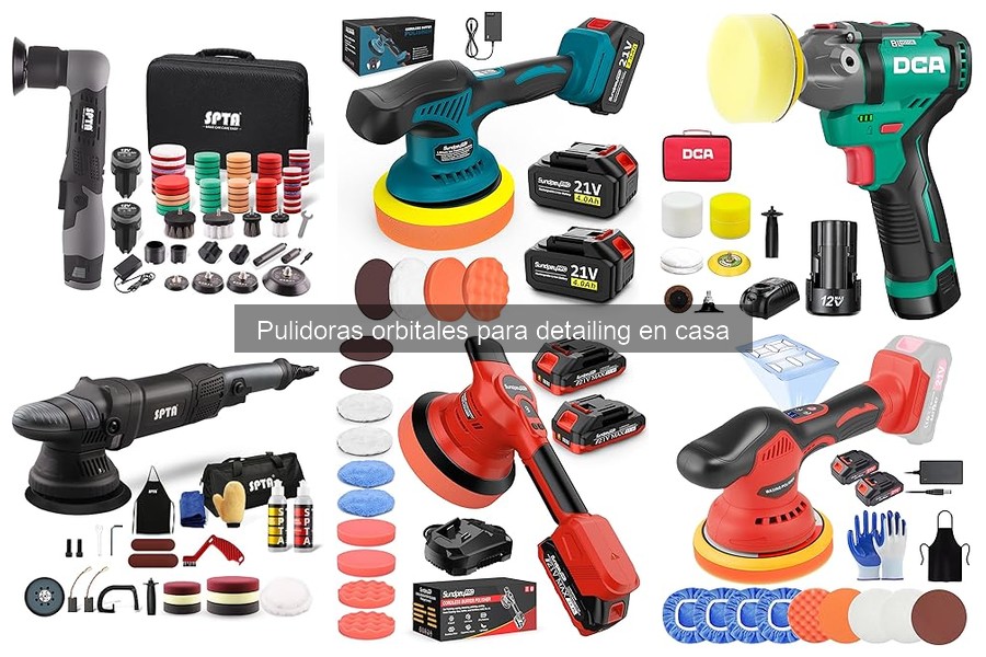 Evita estos errores al usar pulidoras orbitales en casa