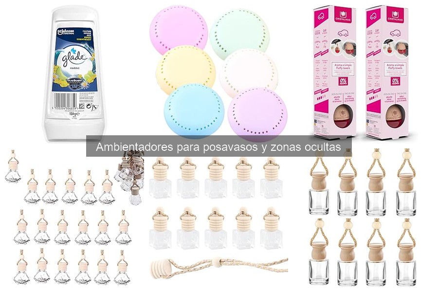 Fragancias populares para ambientadores de coche