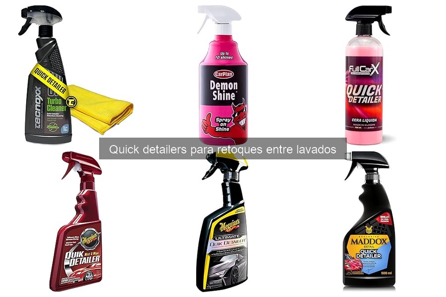 ¿Funcionan los Quick Detailers en Lluvia y Clima Húmedo?