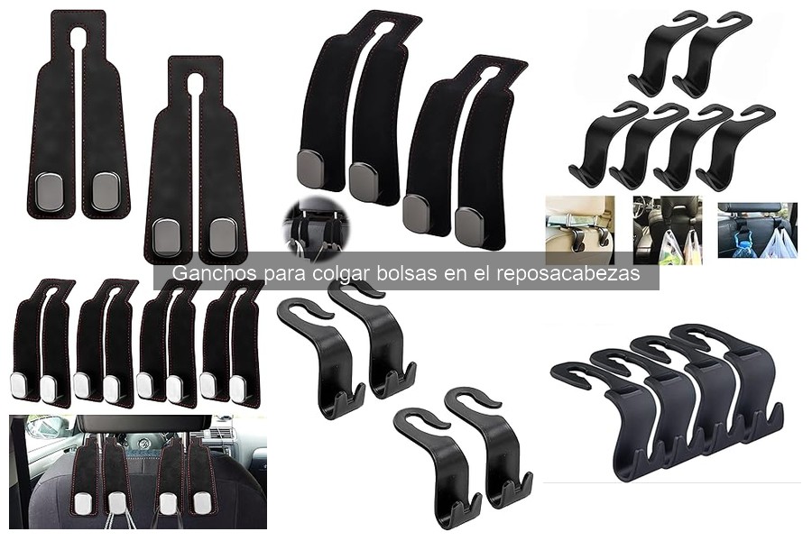 Ganchos para colgar bolsas en el coche: dónde comprarlos y precios