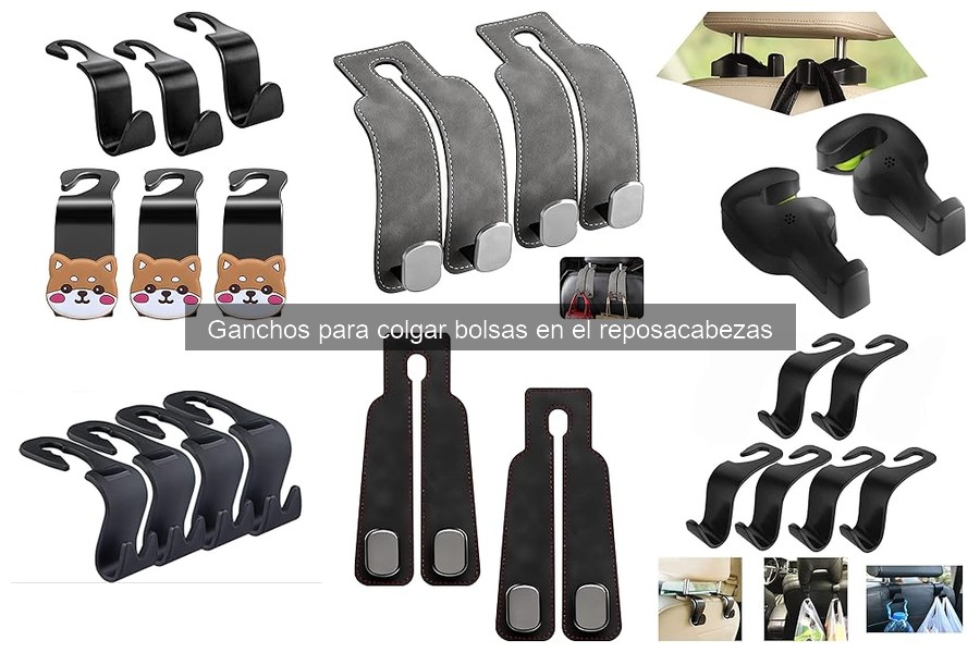 Ganchos para colgar bolsas en el reposacabezas: ¿Qué son?