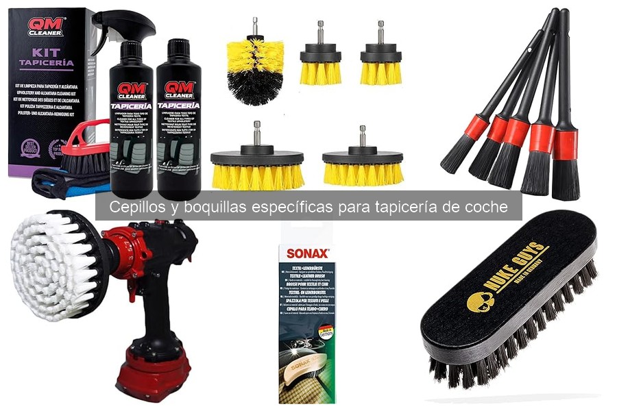 Guía de compra: Cepillos y boquillas para tapicería de coche