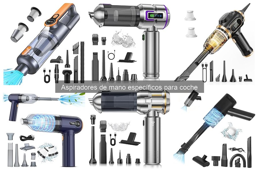 Guía de compra de aspiradores de mano para coche