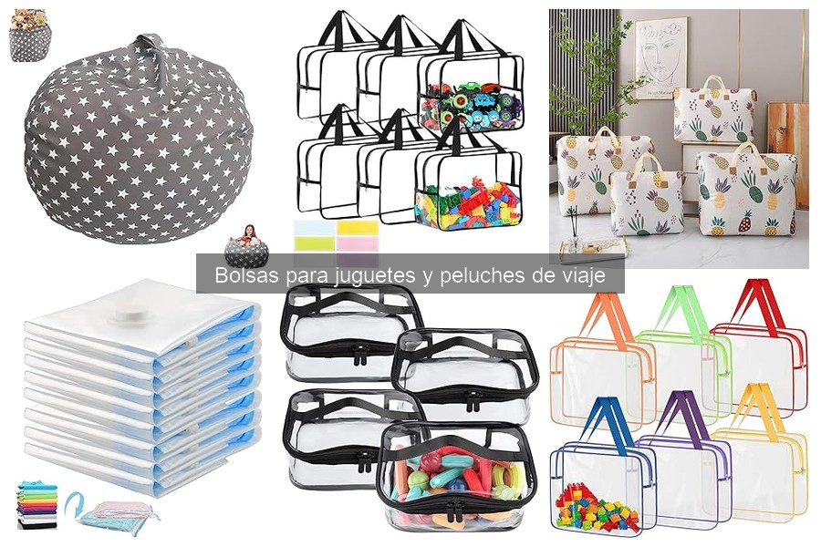 Guía de compra de bolsas para juguetes y peluches de viaje